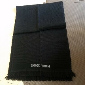 美品/新宿伊勢丹で購入/ジョルジオ　アルマーニ/ GIORGIO ARMANI /マフラー /イタリア製