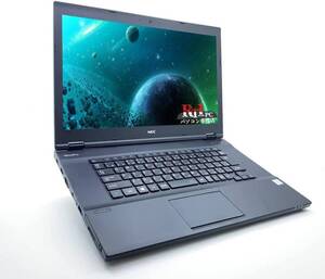 中古ノートパソコン, MSオフイス 2021,【Versapro VX-3】15.6型, Windows 11, Core i3-7100U, 内蔵カメラ, DVD,メモリ 4GB, SSD 128GB