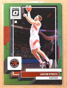 JAKOB POELTL (ヤコブ・パートル) 2022-23 PRIZM OPTIC 149枚限定 トレーディングカード 【NBA,トロントラプターズ,RAPTORS】