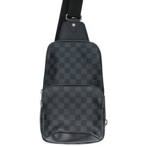 ルイヴィトン LOUISVUITTON N41719 アヴェニュー・スリングバッグ ダミエグラフィットボディーバッグ 中古 SS13