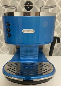 デロンギ DeLonghi エスプレッソ・カプチーノメーカー アイコナコレクション 新品 ミルク泡立て ブルー ECO310B 未使用品