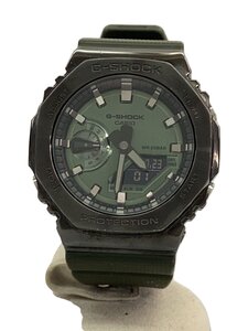 CASIO◆クォーツ腕時計_G-SHOCK/デジアナ/ラバー/KHK/GM-2100B-3AJF