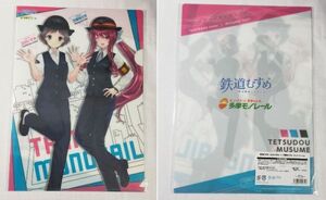 ◆多摩モノレール◆鉄道むすめ「立川いずみ」「万願寺さき」　A4クリアファイル