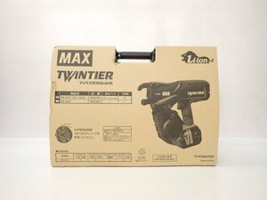 【未使用品】 MAX マックス 鉄筋結束機 ツインタイア RB-442T-B2C/1450A 2024年製 ケース/説明書/バッテリー2個/充電器付き □ 6E972-1