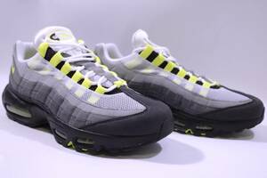 本物/2020年 NIKE AIR MAX95 OG 超希少US9/27cm イエローグラデ 室内1度着用のみ/新品のような極上品 完全復刻版 jordan1 retro dunk sb