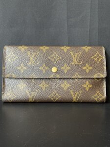 LOUIS VUITTON　ルイヴィトン　モノグラム　ポルトフォイユトレゾール　インターナショナル　長財布