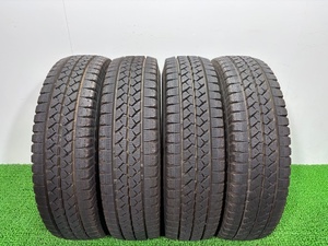 ☆送料込み☆ 165R13 LT 6PR ブリヂストン BLIZZAK VL1 スタッドレス 4本 165/80/13 タイヤ