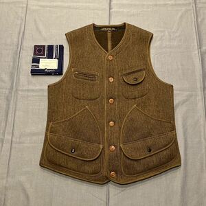 完売 おまけ付 Bridgeport Vest COYOTE BROWN size 40 フリーホイーラーズ FREEWHEELERS フリーホイラーズ ベスト ブリッジポート 57,200円