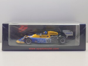 スパークモデル 1/43 マーチ 761 1976 F1 イギリスGP #10 R.ピーターソン S7270