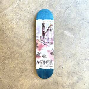 新品 ANTIHERO DAAN VAN DER LINDEN 8.06 inc DECK アンチヒーロー ダーン ヴァン ダー リンデン スケートボード デッキ 板 ブルー 青