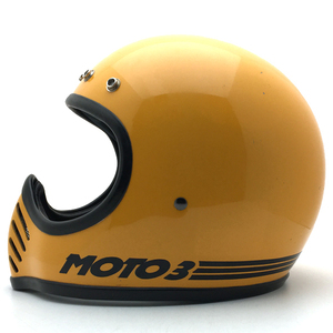 送料無料 12月1日値下 BELL MOTO3 YELLOW 58cm/ベルモト3ビンテージヘルメット黄イエローvmxオフロードフルフェイスヘルメットmoto star