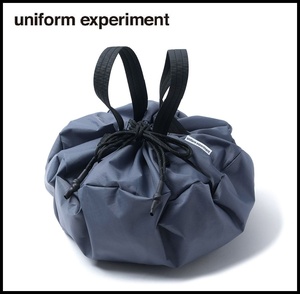 ★美品★ uniform experiment 22SS PURSE BAG リップストップ 巾着 サークル ラウンド トート ハンド バッグ バック SOPHNET ソフネット