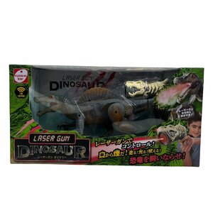 未使用 京商 kyosho EGG R/C レーザーガン ダイナソー スピノサウルス グレー TS081GY 赤外線 恐竜 LASER GUN DINOSAUR SPINOSAURUS 箱付