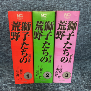 送料無料 獅子たちの荒野 : 完全版 1〜3巻セット　全巻セット