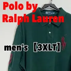 F658【Polo by Ralph Lauren】半袖ポロシャツ【3XLT】