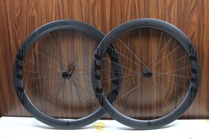 ○Elitewheels エリートホイール EDGE 50 DISC シマノフリー 11/12s対応 クリンチャー チューブレス カーボンホイールセット 美品