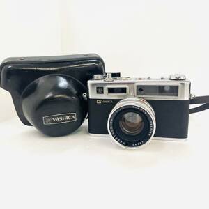 6-0182【ヤシカ エレクトロ35 フィルムカメラ】YASHICA コレクション レトロ アンティーク シャッターOK 1:1.7 f=45mm 1円スタート 1円出品