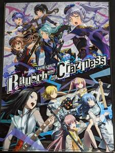 rc34 ★クリアファイル★ BanG Dream! ガールズバンドパーティ!　Rausch und/and Craziness Roselia×RAISE A SUILEN　湊友希那　レイヤ