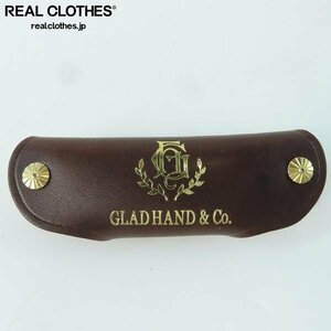 (2)GLADHAND/グラッドハンド GH レザーキーケース ダブル ブラウン /LPL