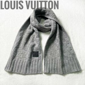 【極美品】LOUIS VUITTON ルイヴィトン エシャルプ・ヘルシンキ カシミヤマフラー M74420