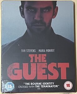 ザ・ゲスト ブルーレイ スチールブック The Guest Blu-ray SteelBook Limited Edition Adam Wingard Dan Stevens Maika Monroe