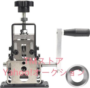 電線皮むき機 小型 ワイヤーストリッパー 手動 ケーブル皮むき Φ1mm-Φ20mmワイヤー適用 被覆むき工具 銅線むき機（ 替え刃付き ）