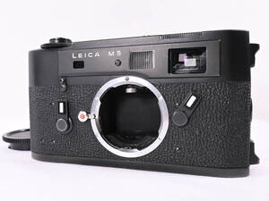 ライカ Leica M5 前期 ブラックボディ 《露出計動作品》 ＃A289