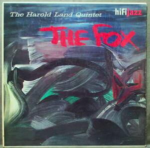 (LP) 米Orig HAROLD LAND [THE FOX] MONO/両溝有り/マト:D3,D3初回オリジナル/ハロルド・ランド/ザ・フォックス/Elmo Hope/J 612