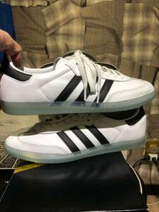 福岡出品 ★ adidas アディダス SAMBA X DILL サンバ ディル jason dill ジェイソンディル GZ4730 サイズUS9.5 27.5cm ホワイト　FK