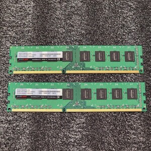 PANRAM DDR3-1600MHz 16GB (8GB×2枚キット) PUD31600C118G2VS 動作確認済み デスクトップ用 PCメモリ 