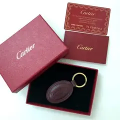 カルティエ キーホルダー キーリング ボールド フランス製 Cartier