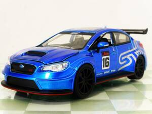 WIDEBODY■JADA TOYS 1/24 2016 SUBARU IMPREZA WRX STI BLUE■スバル インプレッサ 32