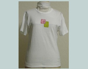 コットン＆シルク tll45 日本製 半袖Tシャツ LL 白　送料無料