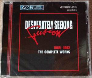 ★500枚限定完売品★新品未開封 AOR BLVD RECORDS Collectors Series Vol.5 DESPERATELY SEEKING FUSION 1989-1992 The Complete Works