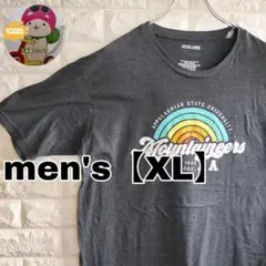 C13【メーカー不明】半袖Tシャツ【メンズXL】チャコール