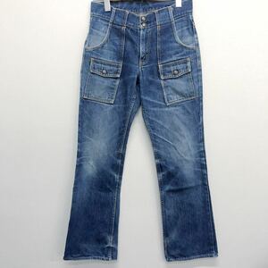 【HIPSTERS REUNION】ヒップスターズリユニオン★ブッシュデニムパンツ FREEWHEELERS フリーホイーラーズ ジーンズ lot.969 size29 09