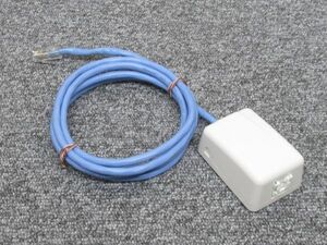 ‖中古品‖LAN CAT5e 延長ケーブル【全長1.6ｍ】LANコンセント 磁石付きでデスク脇などに最適 モジュラージャック【送料全国一律520円】