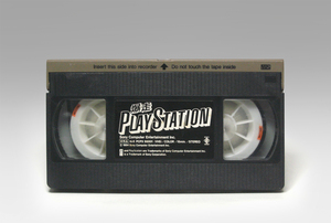 ● PS 非売品 店頭用ビデオ 爆走PLAYSTATION VHS PCPX-96001 Store Demo Video BAKUSOU PLAYSTATION NTSC SCE 1994