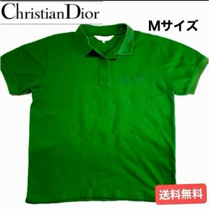 Christian Dior ポロシャツ 半袖 トップス ゴルフウェア ポロシャツ Mサイズ GOLF WEAR ディオールポロシャツ 無地 