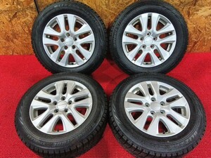 ホンダ Moduloホイール 16×7J+55 冬タイヤ付き 215/60R16 4本セット 中古 売切!!