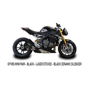 TRIUMPH SPEED TRIPLE 1200 2021～2024 AUSTINRACING スリップオンマフラー オースティンレーシング