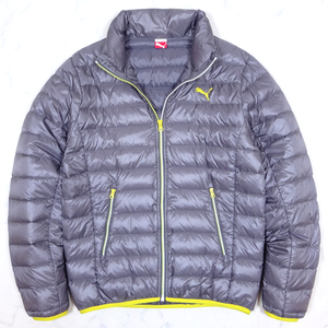 PUMA LIGHT DOWN JACKET 極美品 プーマ ライトダウンジャケット グレー系 Men’s M 901892