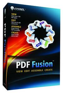 Corel PDF Fusion 正規版/マニュアル(英語)付き パッケージ版 ダウンロード版へ変更あり 送料無料即決! コーレル