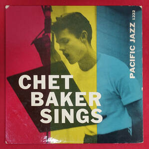 US Pacific Jazz 完全オリジナル PJ-1222 Chet Baker Sings DGレーベル