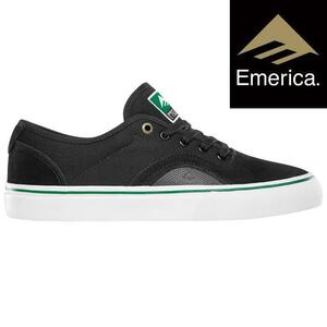 1円 在庫処分 新品 スケートボード スケート シューズ スケシューエメリカ EMERICA PROVOST BLACK/WHITE/GOLD サイズ ( US10.0/28.0cm )