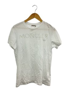 MONCLER◆Tシャツ/S/コットン/WHT/プリント/E20938091550