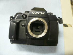 即決有　京セラKYOCERA　コンタックス CONTAX RTS III RTS-3　黒BLACK ボディ　通電可　ジャンクミラー割　送料520円～