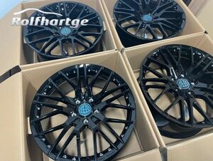 Rolfhartge ロルフハルトゲ X10 RSF 8.5J×20 トヨタ クラウンスポーツ 5/114.3 グロスブラック 20インチ ホイール 1台