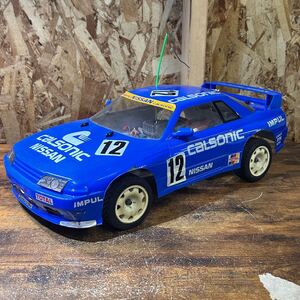 RC カルソニック スカイライン ラジコン エンジン GT-R コレクション 中古品