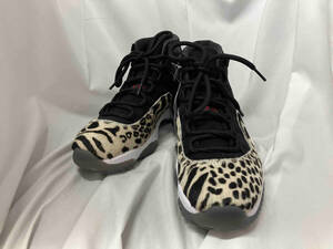 NIKE Air Jordan 11／ハイカットスニーカー／ WMNS／Animal Instinct／AR0715-010／ヒョウ柄／27.5cm／箱あり